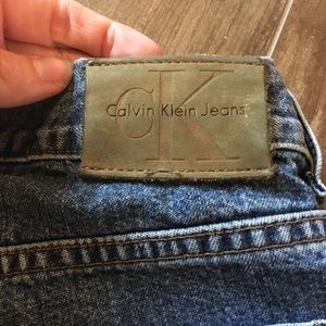 Calvin Klein’s women’s denim shorts